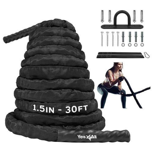 Yes4all battle rope 5in - rope, x